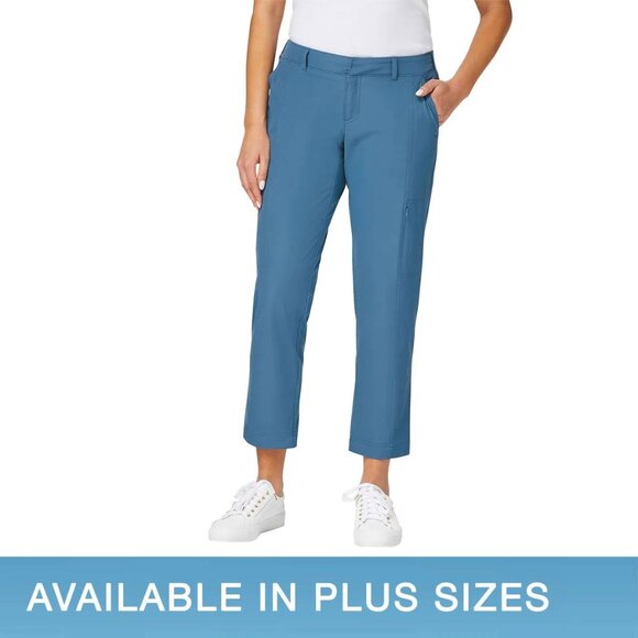 Kirkland Signature Ladies' Travel Pant Colors:  Blue (Teal) - Picture 1 of 6
